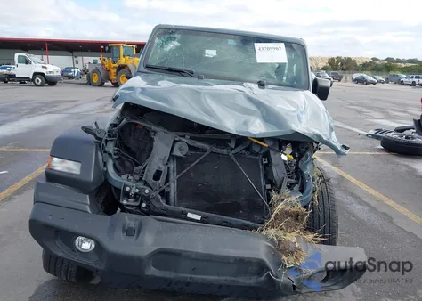 2024 Jeep Wrangler 2-Door Sport 4X4 из США, поврежденный, VIN 1C4PJXAN1RW135481